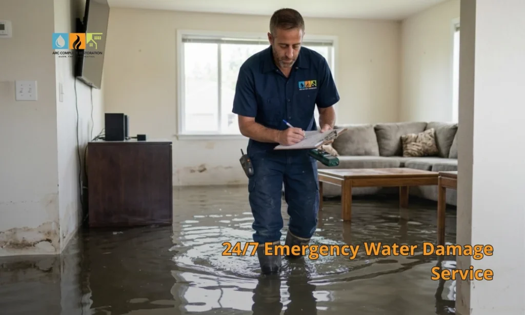 emergency water damage restoration king county wa