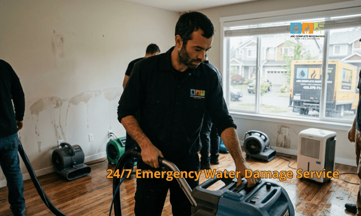 emergency Water Damage Restoration burien wa