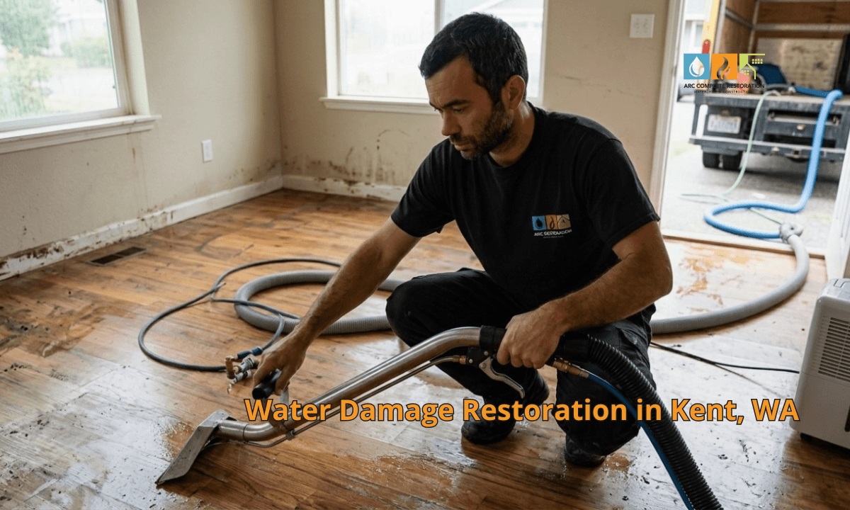 water damage restoration kent wa