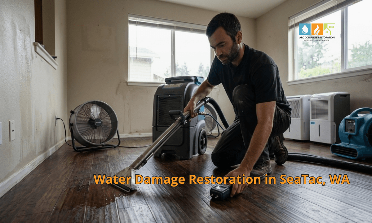 water damage restoration seatac wa